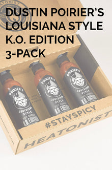 Dustin Poirier Hot Sauce - KO Edition 3 Pack N0