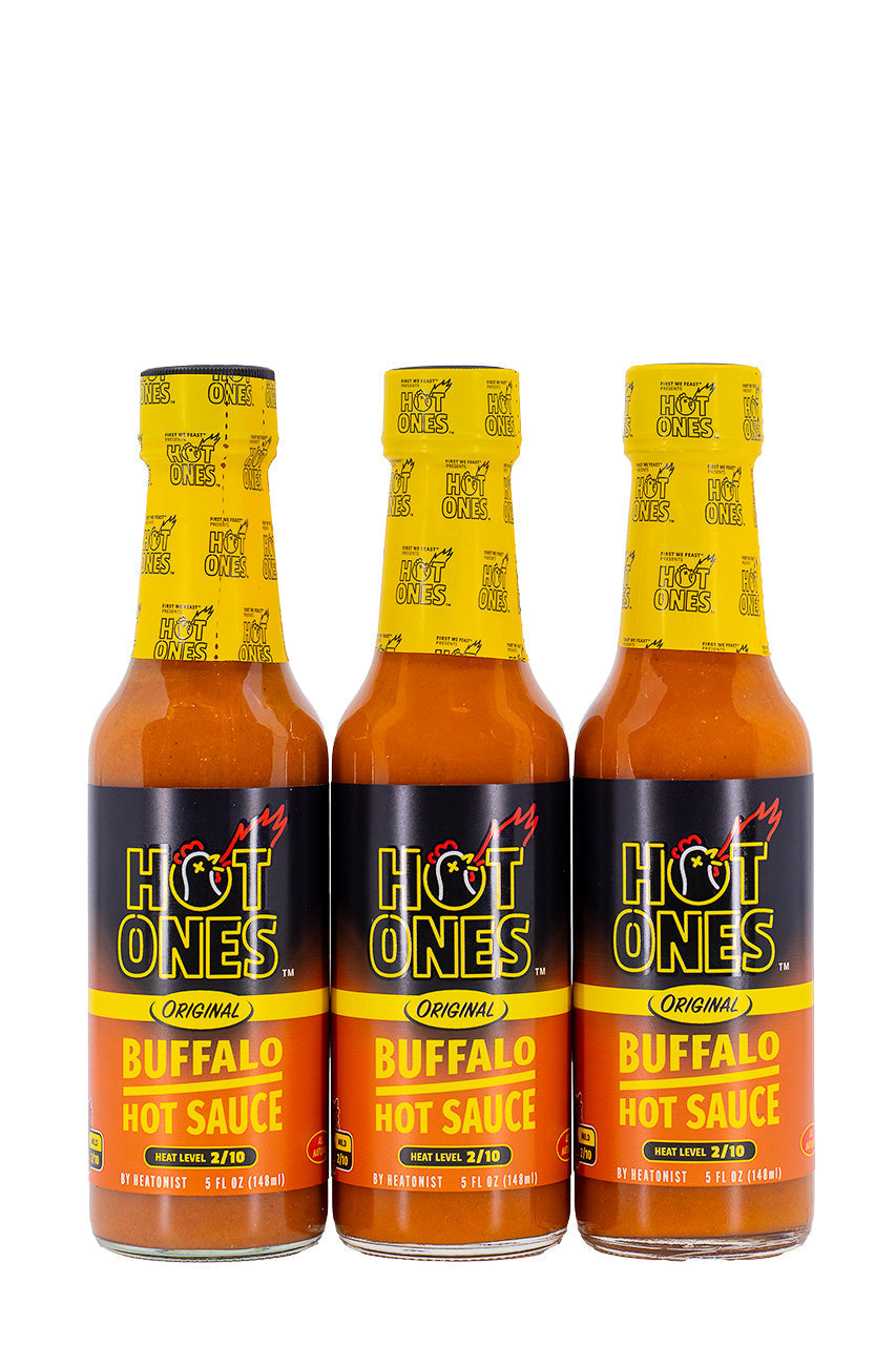 Buffalo Hot Sauce 3-Pack | Hot Ones Hot Sauce X7