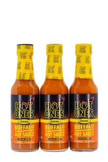 Buffalo Hot Sauce 3-Pack | Hot Ones Hot Sauce X7