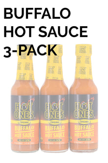 Buffalo Hot Sauce 3-Pack | Hot Ones Hot Sauce X7