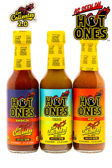 Los Calientes Trio Pack | Hot Ones Hot Sauce C5