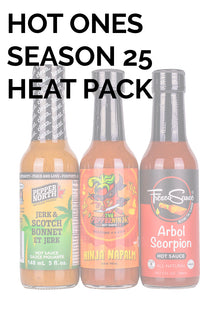 Hot Ones Hot Sauce Heat Pack - Season 25 H3