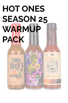 Hot Ones Hot Sauce Warmup Pack - Season 25 G4