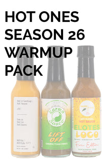 Hot Ones Hot Sauce Warmup Pack - Season 26 G9