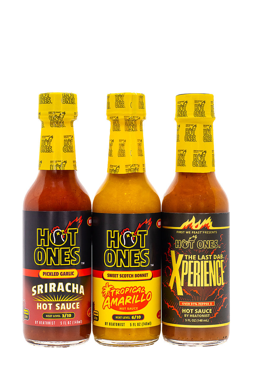 Hot Ones Hot Sauce Trio Pack - Season 27 D7