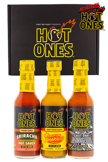 Hot Ones Hot Sauce Trio Pack - Season 30 E4