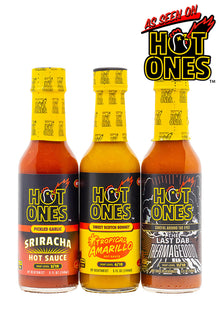 Hot Ones Hot Sauce Trio Pack - Season 30 E4