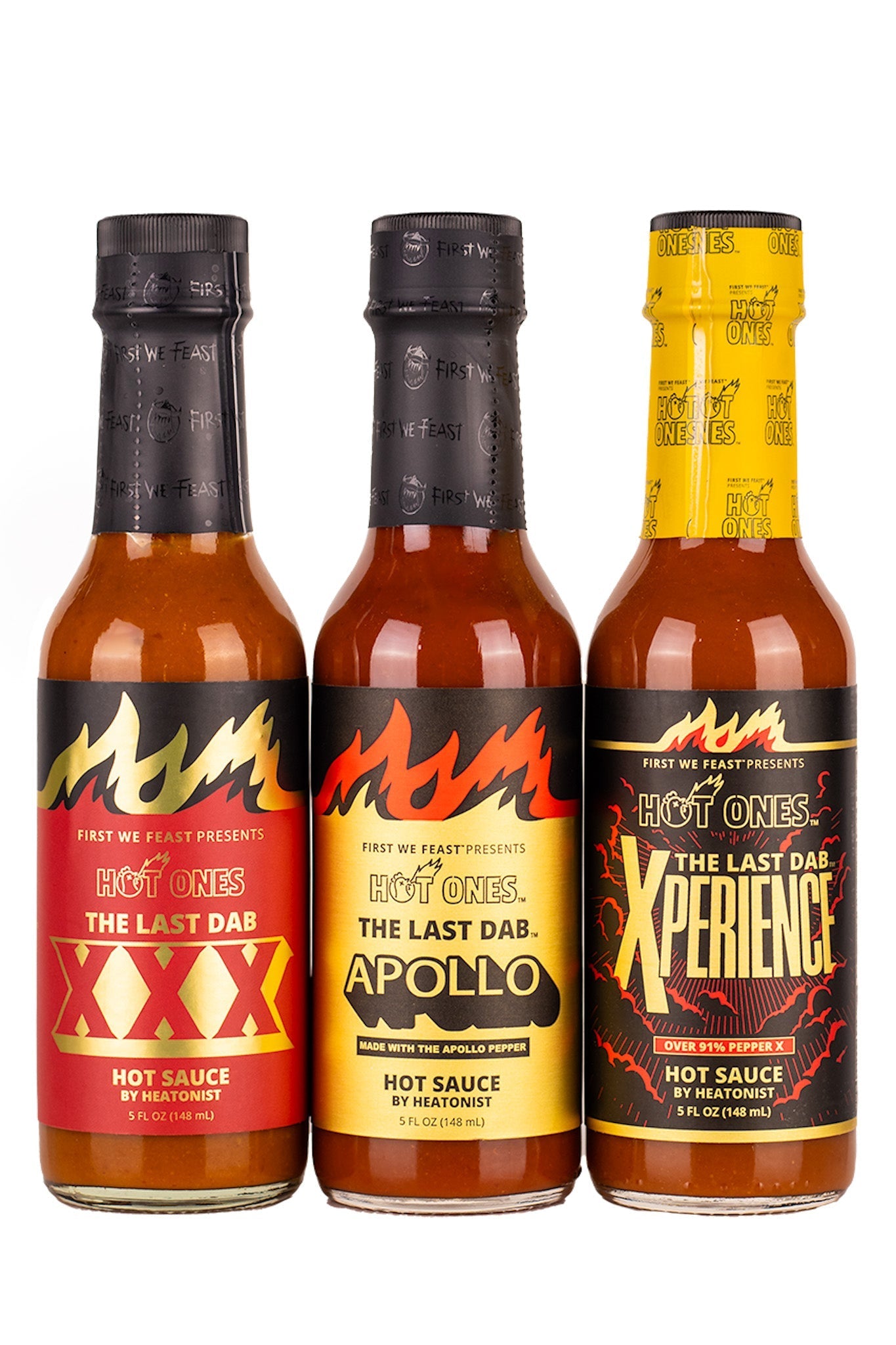 The Last Dab Trio Pack | Hot Ones Hot Sauce F1
