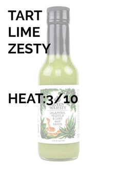Jalapeno Tequila Lime Hot Sauce | Queen Majesty G8