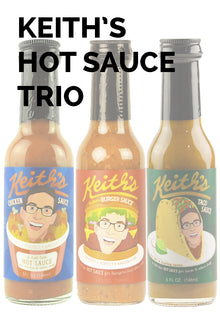 Keith's Hot Sauce Trio Pack T8