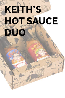 Chicken & Burger Hot Sauce Duo Pack | Keith's J5