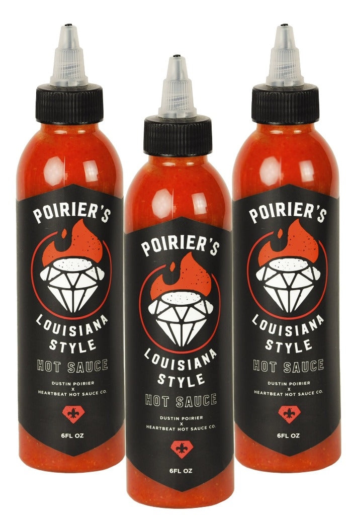 Dustin Poirier Hot Sauce 3 Pack | HEATONIST S3