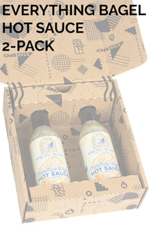 Secret Handshake Food Co Everything Bagel Hot Sauce 2-Pack J8