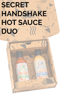 Secret Handshake Hot Sauce Duo Pack Q0